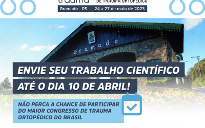 Inscreva seu trabalho científico no XXVIII Congresso Brasileiro de Trauma Ortopédico